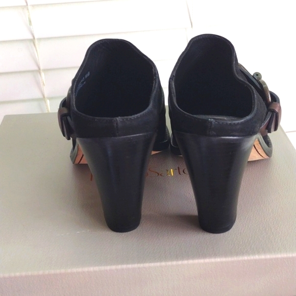 Cole Haan open back boots with a buckle - Picture 3 of 5